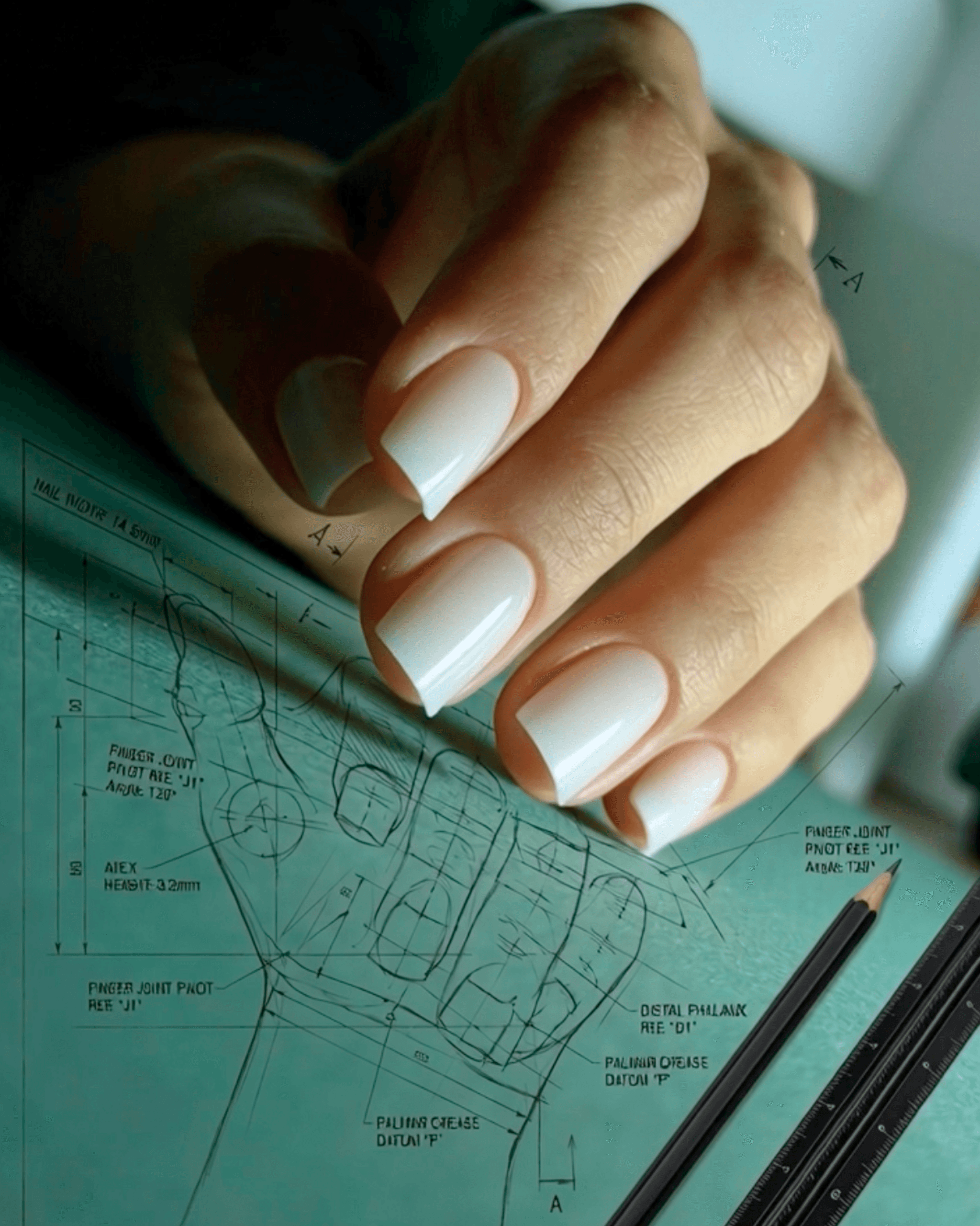 ציפורניים קצרות – ריבוע אדריכלי