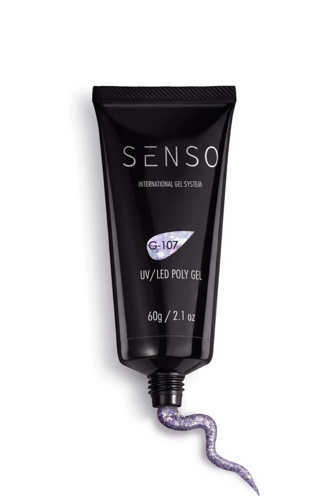 פוליג'ל סנסו SENSO G 107 גליטר