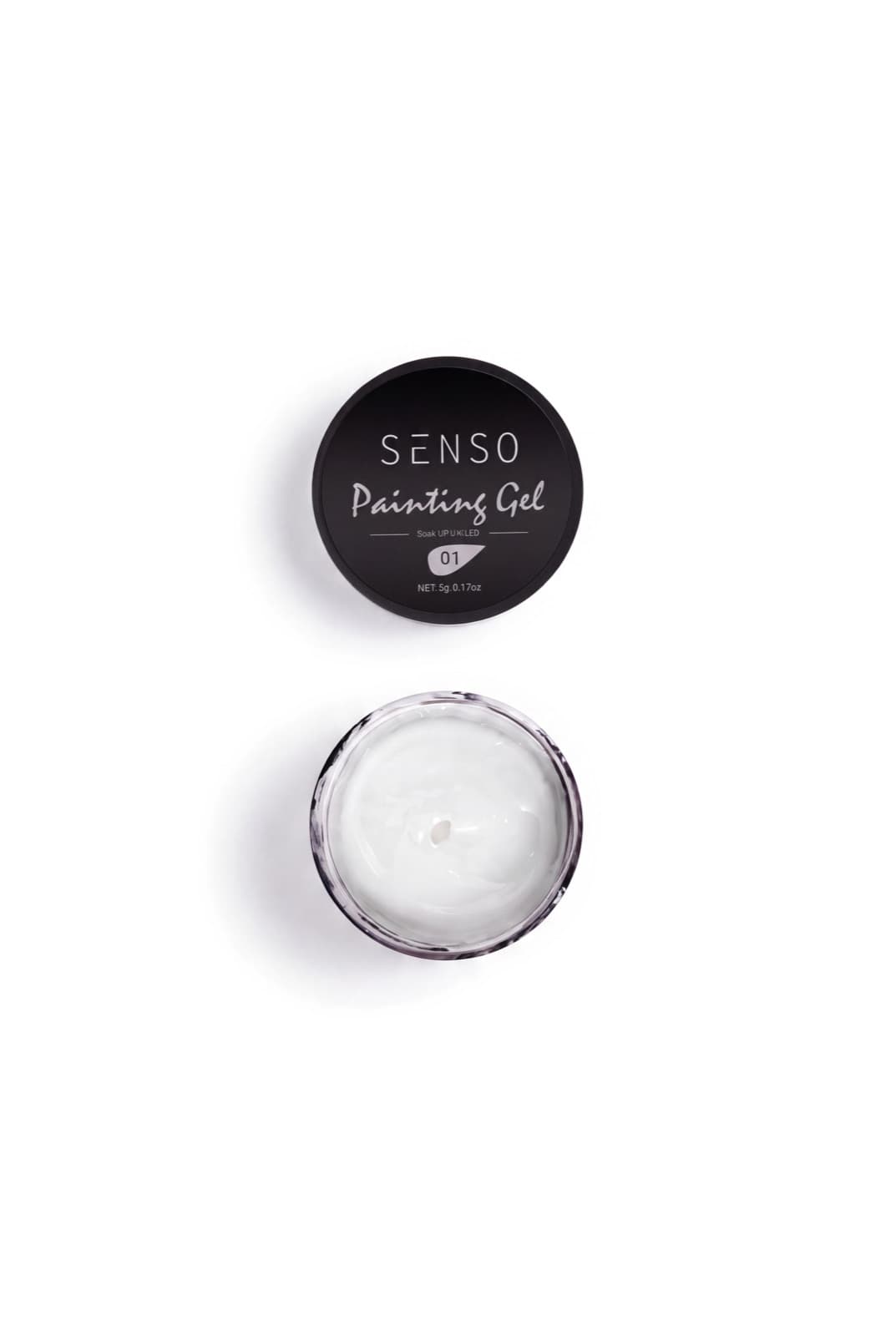 ג'ל ציור לבן 01 PAINTING GEL