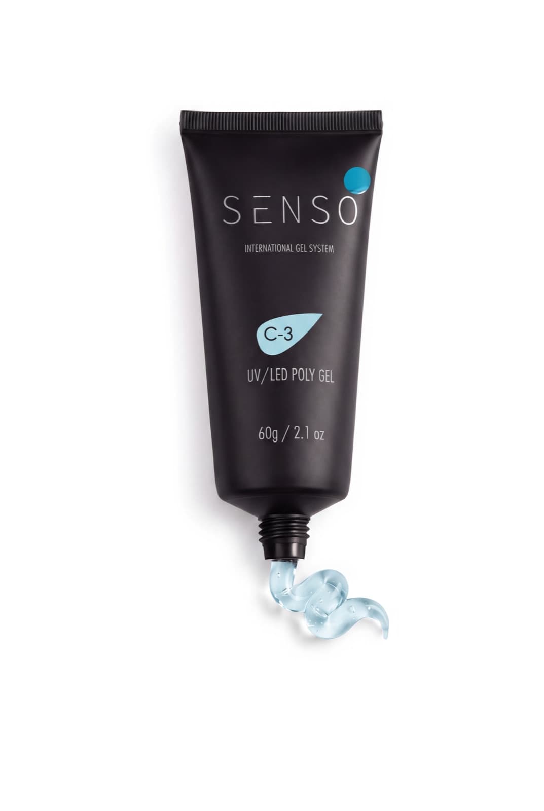 פוליג'ל סנסו SENSO C-3 תכלת שקוף