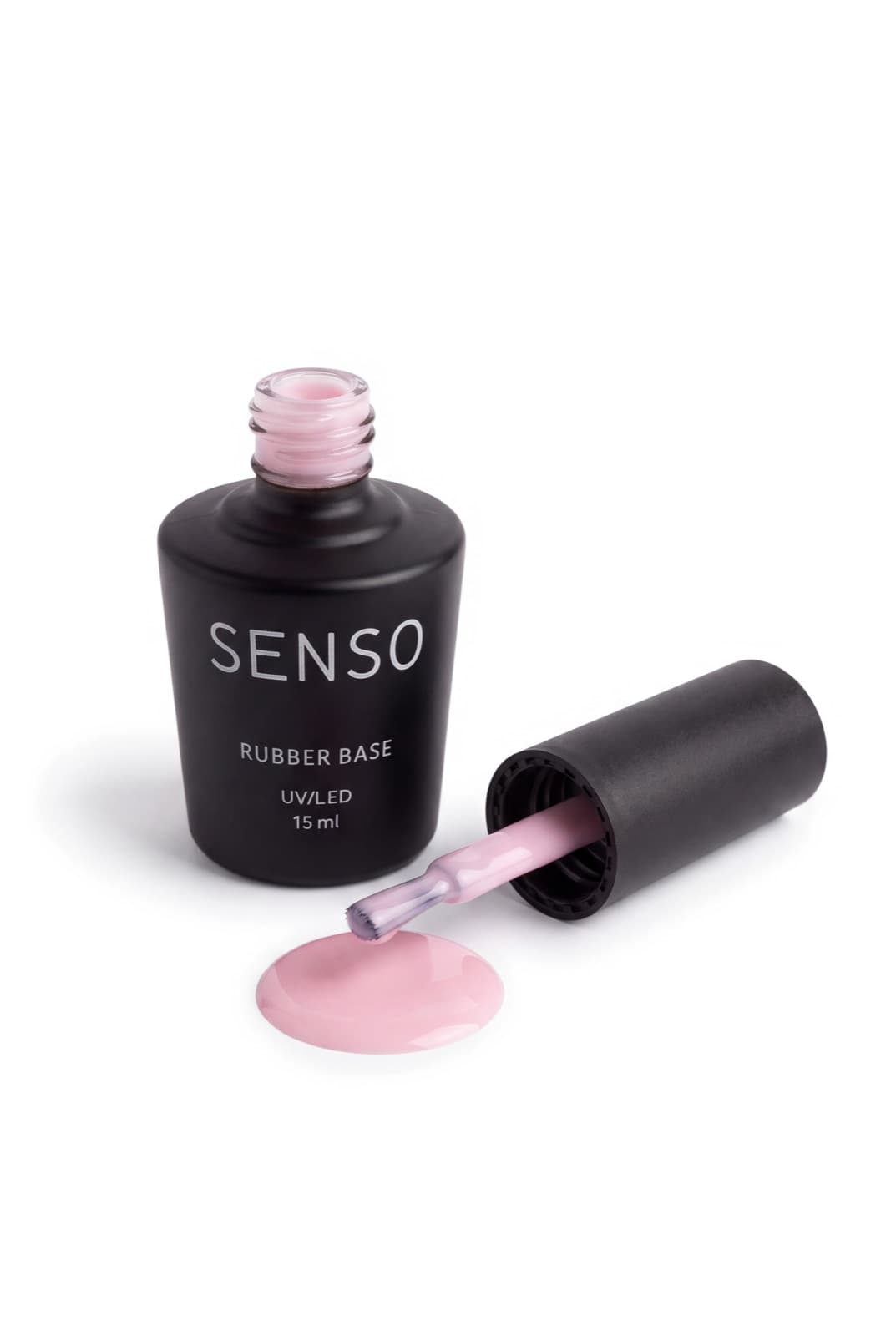 ראבר בייס 15מ"ל Senso Milky Pink