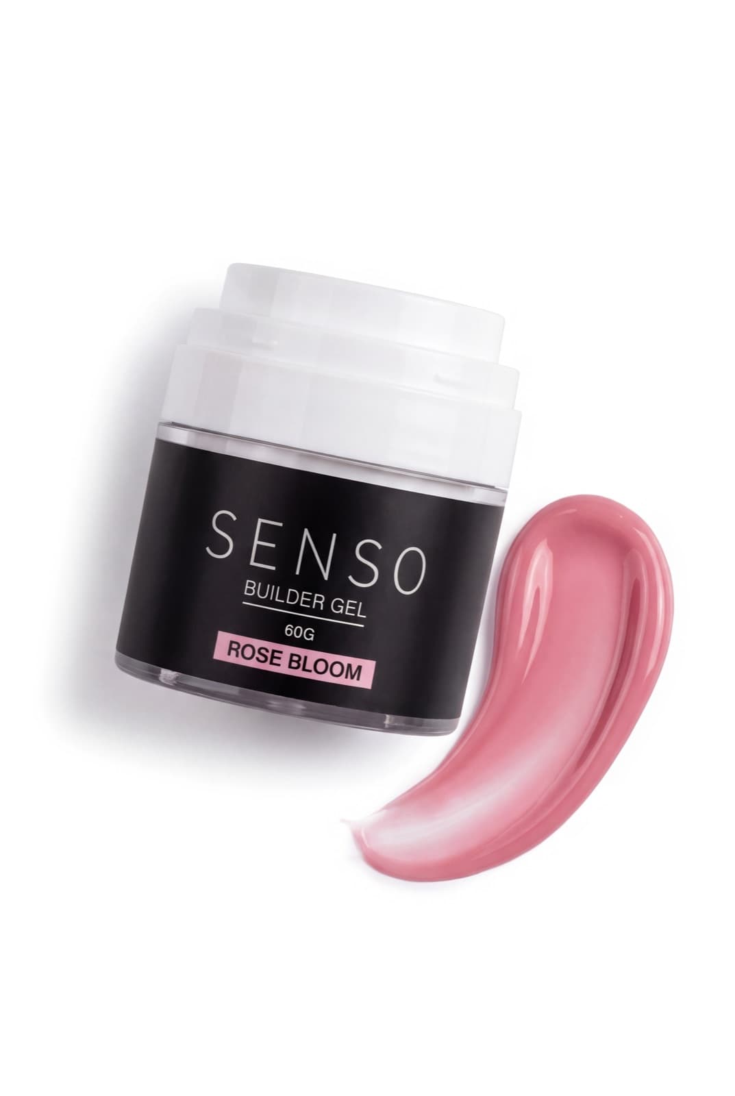 ג'ל בניה היברידי 60 גר' עם לחצן SENSO ROSE BLOOM