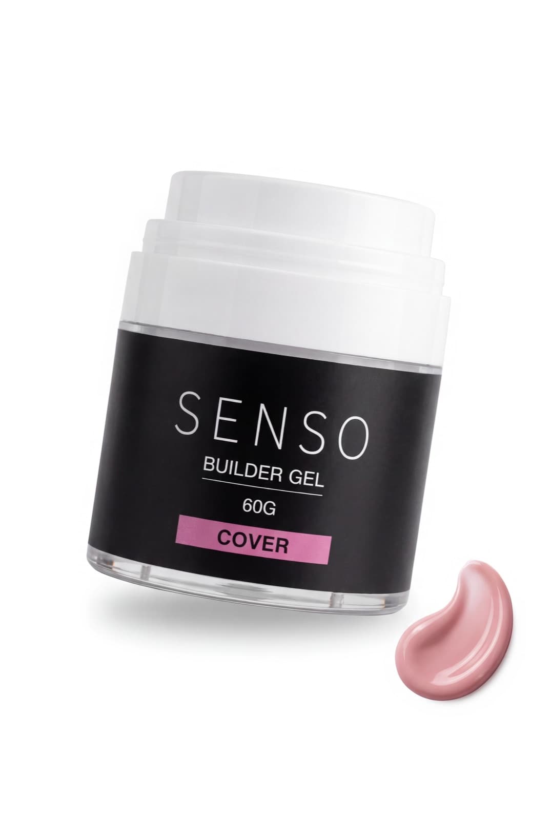 ג'ל בניה היברידי 60 גר' עם לחצן SENSO COVER