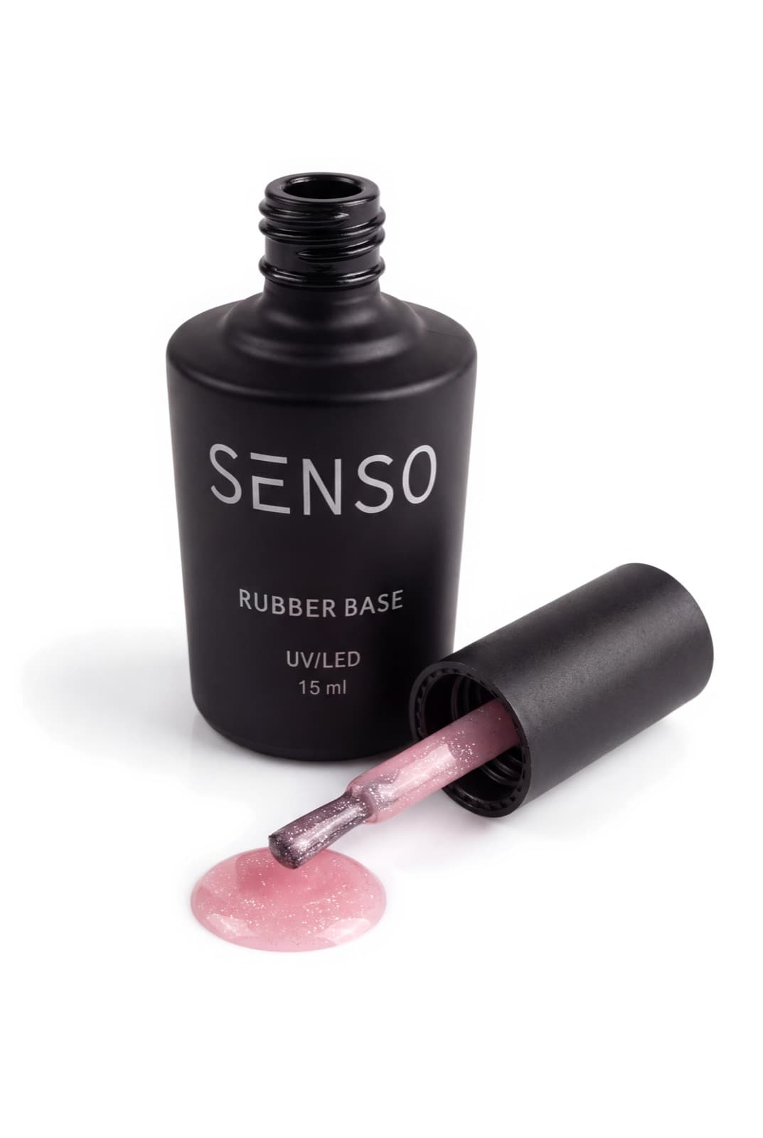ראבר בייס 15מ"ל Senso Pink Shimmer